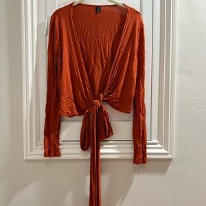 [Not For Sale - Damaged] SHEIN Curve OXL Burnt Orange Top - Size 0XL